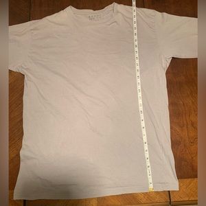 boohooMAN Men’s Ash Gray Shirt (Size: L)